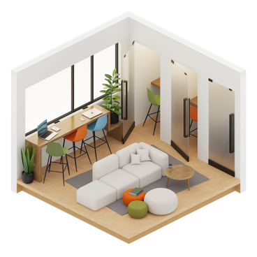 3d-rooms-isometric-coworking-space